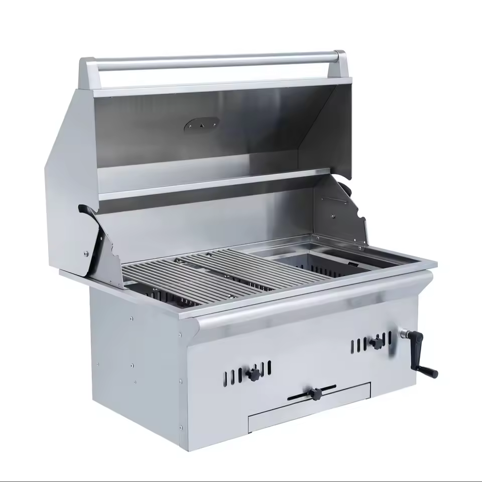 32″ Stainless Steel Charcoal Grill